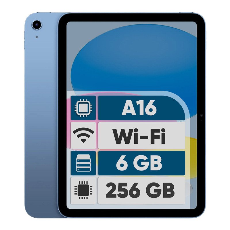 تبلت 11 اینچ اپل مدل iPad 2025 Wi-Fi ظرفیت 256 گیگابایت و رم 6 گیگابایت
