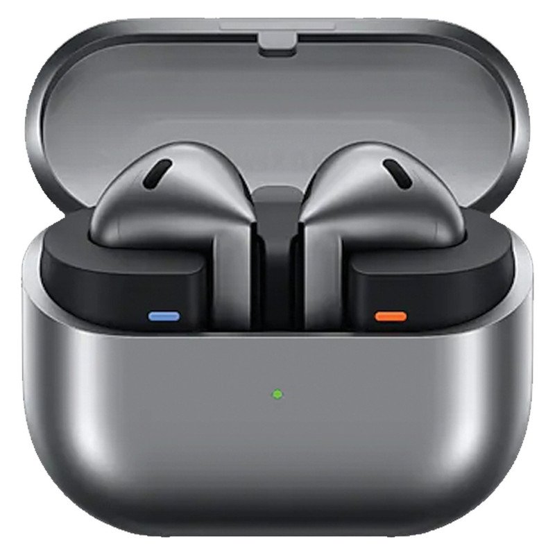 
هدفون بلوتوثی سامسونگ مدل Galaxy Buds3 با نویز کنسلینگ فعال (ANC)، نویز کنسلینگ میکروفون (ENC)، درگاه شارژ USB Type-C، با قابلیت اتصال به چند دستگاه، دارای قابلیت صدای 360 درجه، Galaxy AI، میکروفون سه گانه، پشتیبانی از 