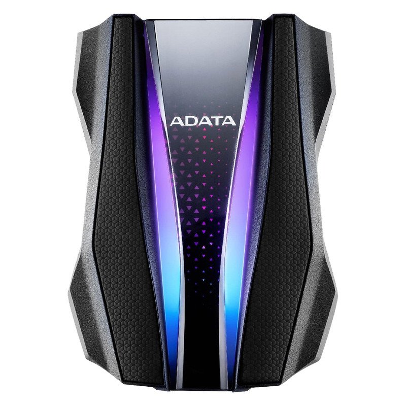 هارد اکسترنال ای دیتا مدل HD770G  ظرفیت دو ترابایت دارای رابط USB Type-A 3.2