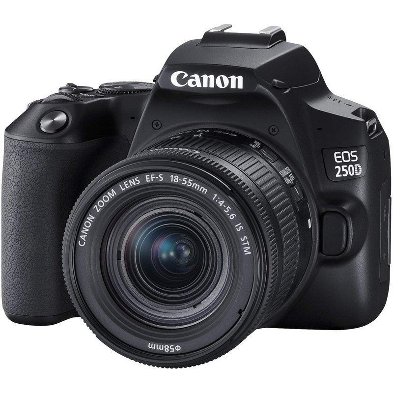 دوربین دیجیتال کانن مدل EOS 250D به همراه لنز 55-18 میلی متر IS STM