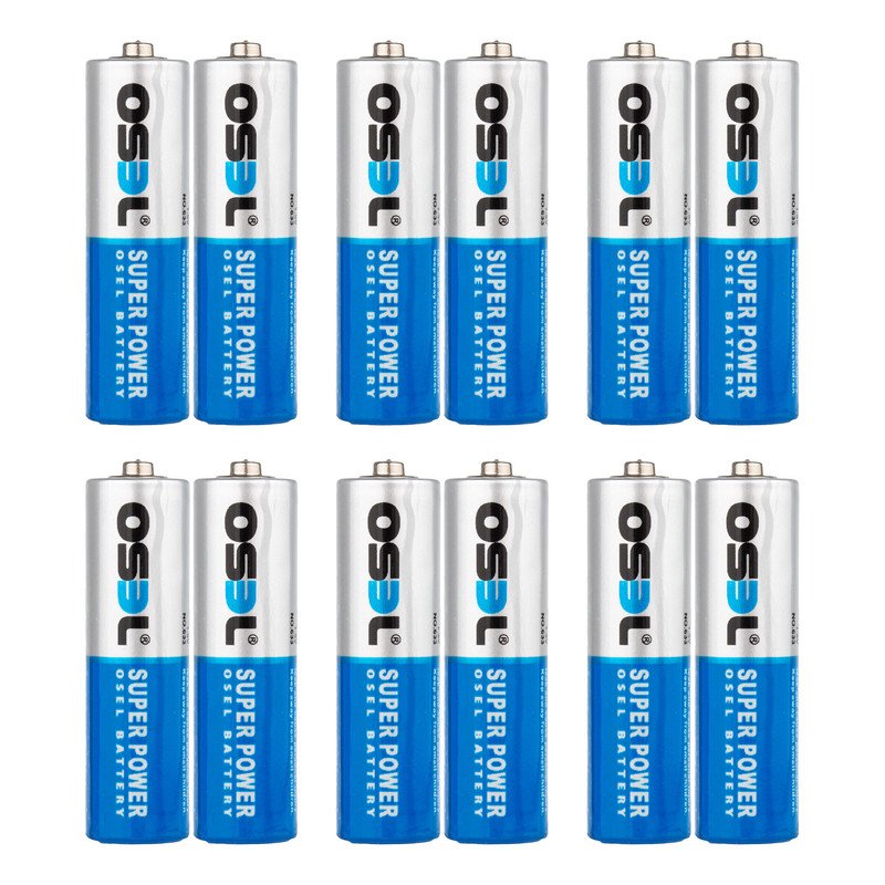 باتری قلمی اوسل مدل Super Power R6P  بسته 12 عددی