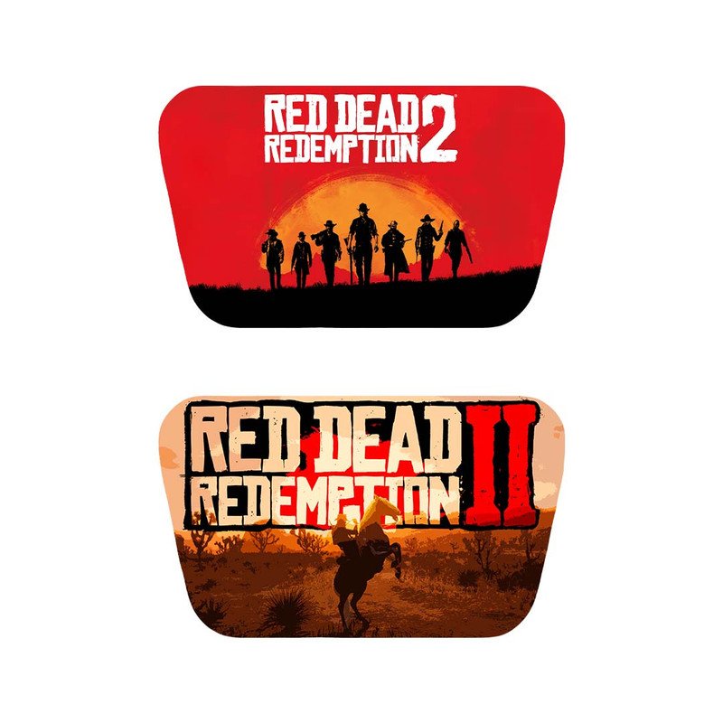 برچسب تاچ پد کنسول پلی استیشن 5 طرح Read dead Redemption 2 Console PS5 مجموعه دو عددی 
