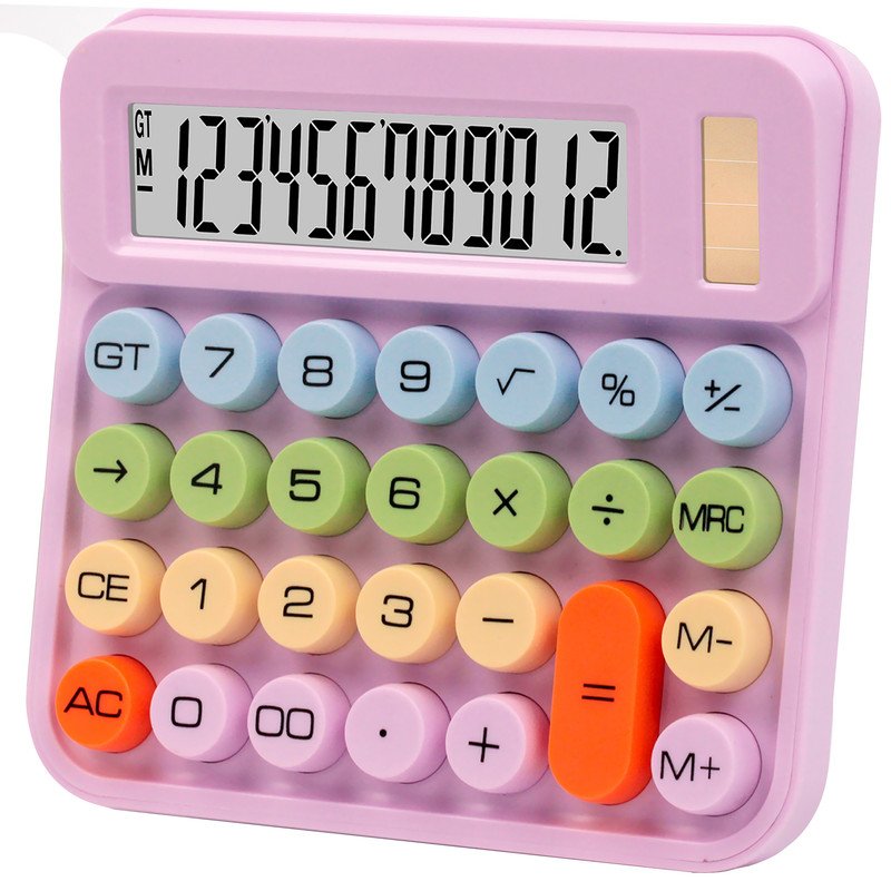 ماشین حساب رومیزی مدل خورشیدی کد DS-2811C