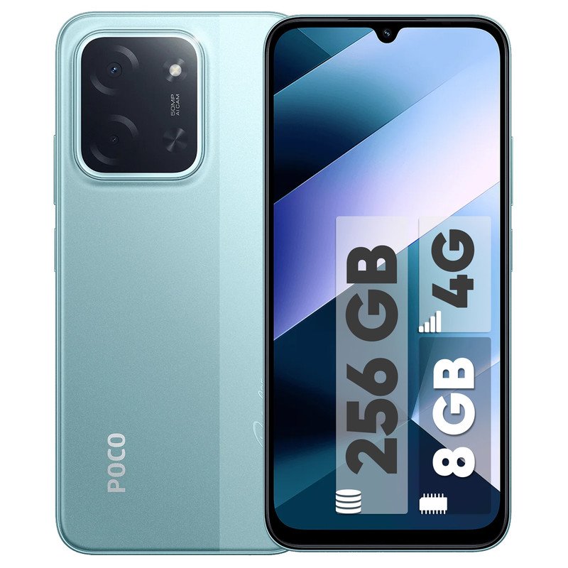 گوشی موبایل شیائومی مدل Poco C85 4G دو سیم کارت ظرفیت 256 گیگابایت و رم 8 گیگابایت