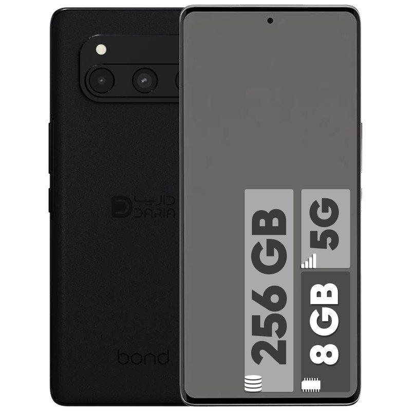 گوشی موبایل داریا مدل bond 5G دو سیم کارت ظرفیت 256 گیگابایت و رم 8 گیگابایت