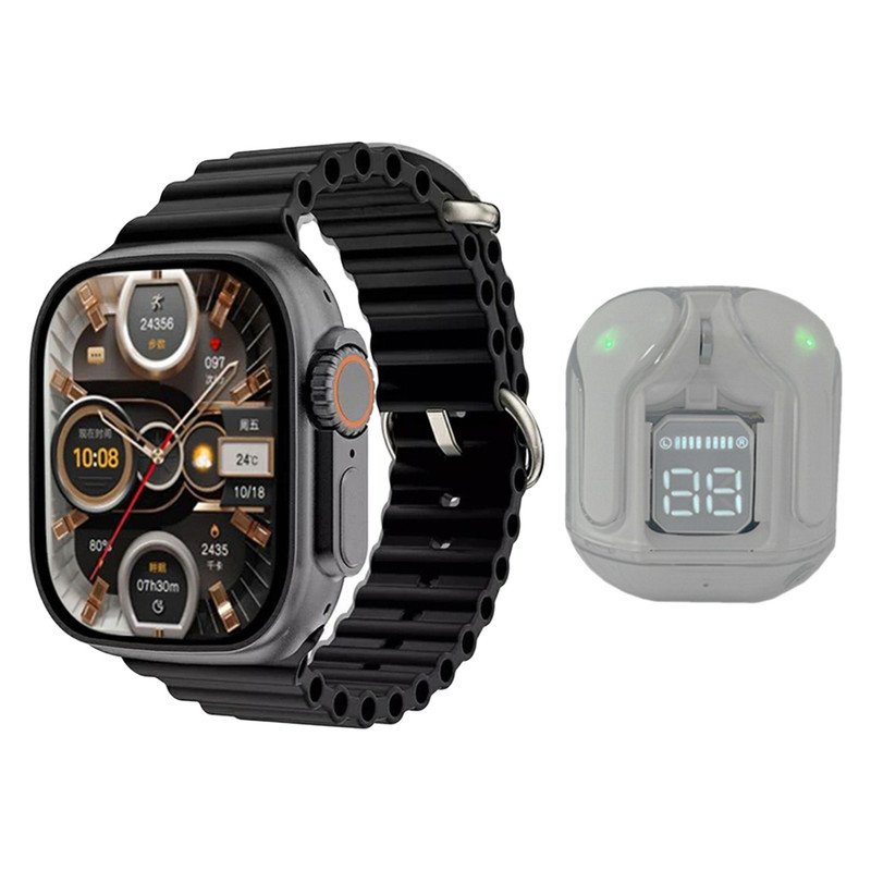 ساعت هوشمند ویسمی مدل WS-X19 Ultra 3 به همراه هدفون بلوتوثی 