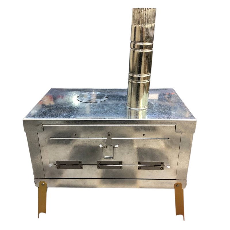 بخاری هیزمی زمین مدل تاشو سفری