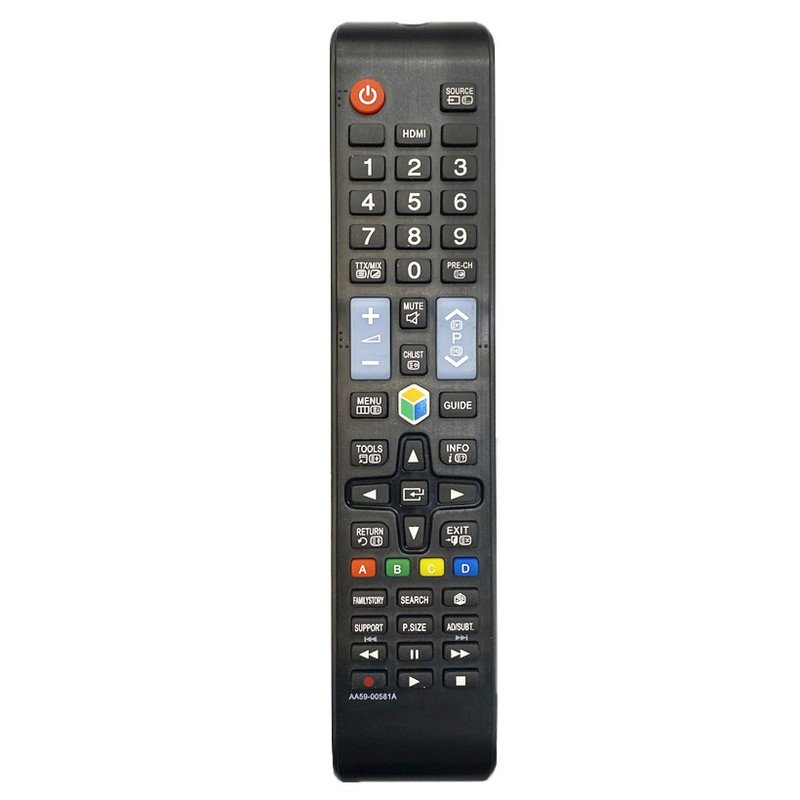 ریموت کنترل تلویزیون مدل 581 مناسب برای تلویزیون سامسونگ