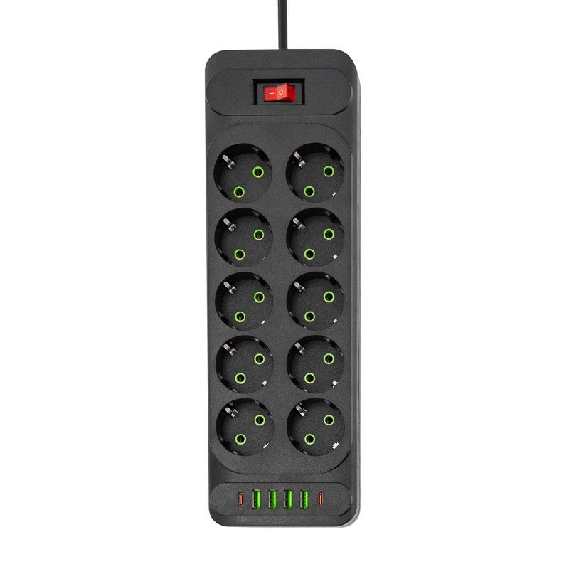 چندراهی برق پاورسوکت مدل F35U-Type-C