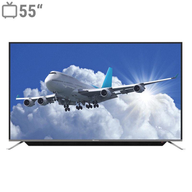 تلویزیون 55 اینچ ال ای دی هوشمند بویمن مدل 55JAEX6100UWS