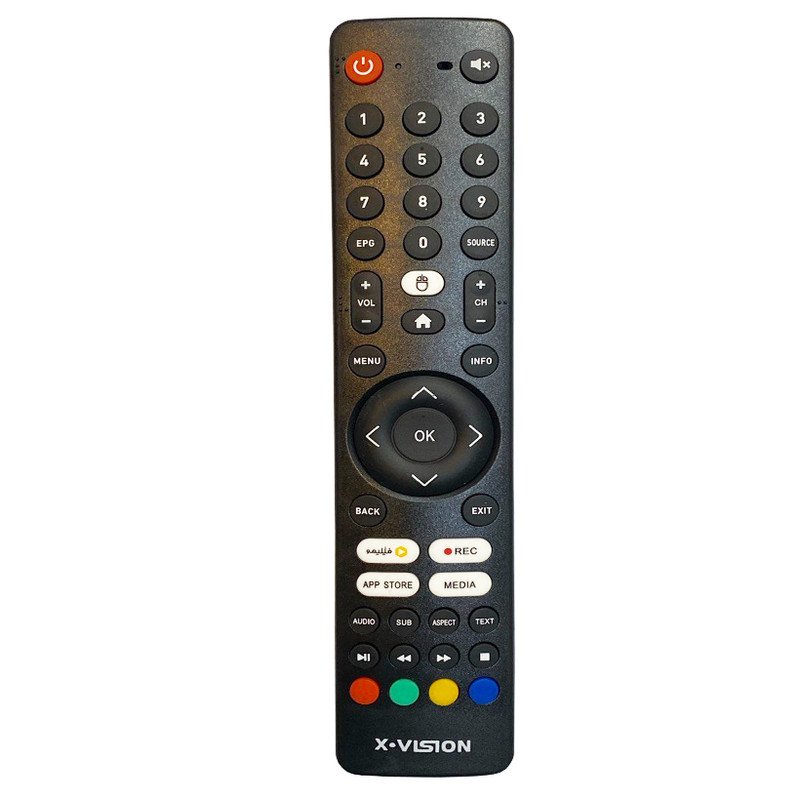 ریموت کنترل تلویزیون ایکس ویژن مدل 1985