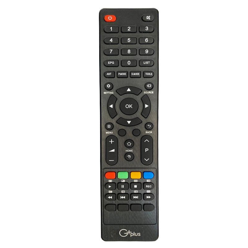ریموت کنترل تلویزیون جی پلاس مدل 4K