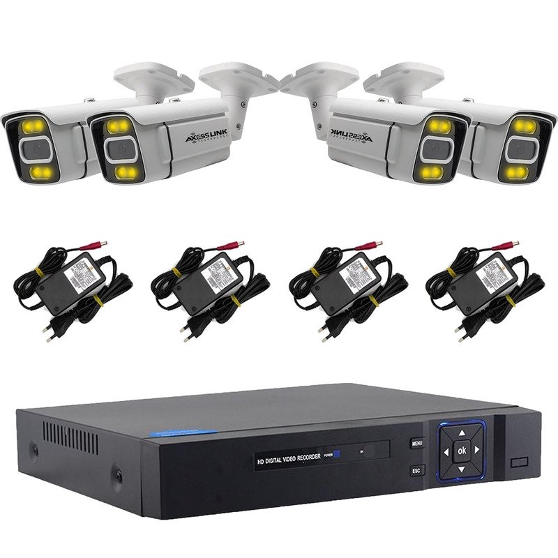 سیستم امنیتی مدل FULL KIT AHD 4 ECONOMIC