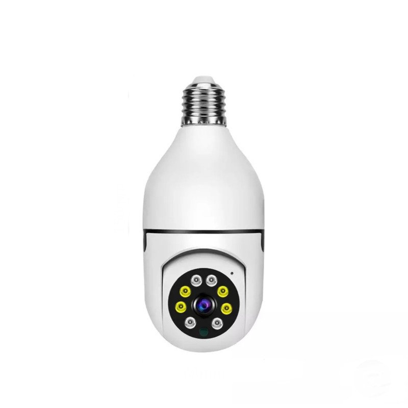 دوربین امنیتی آنالوگ بی‌سیم مدل V380 با رزولوشن Full-HD 1080، حسگر CMOS، زاویه دید 110 درجه، قابلیت چرخش Pan و Tilt، بزرگنمایی اپتیکال و دیجیتال، دید در شب، ضبط صدا، شیار و محفظه کارت حافظه، سنسور حرکتی و اتصال به گوشی