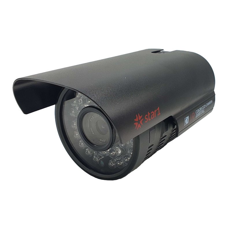 دوربین مداربسته آنالوگ بولت با حسگر CCD مدل ST-650 با کیفیت تصویر 600TVL، اتصال باسیم BNC، دید در شب 40 متر و پایه نصب مناسب محیط بیرون