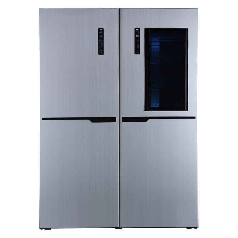 یخچال فریزر دوقلو 40 فوت استیلون مدل STORM PLUS، دارای اخطار باز ماندن درب و یخساز دستی، ارتفاع 200، پهنای 65 و عمق 65 سانتی‌ متر، میزان مصرف انرژی C، دارای 8 طبقه در یخچال و 8 طبقه در فریزر