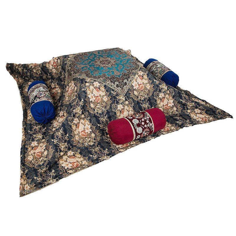 کرسی تاشو پارسین مدل KTP-yalda70cm مجموعه ۹ عددی