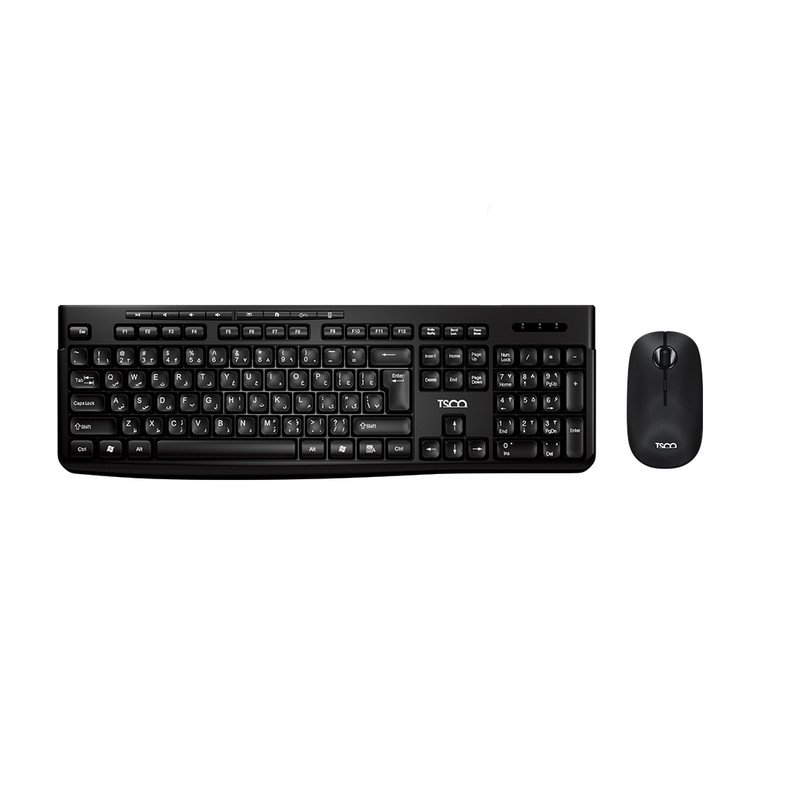 ماوس و کیبورد بی سیم تسکو مدل TKM 7027W