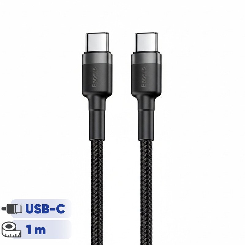 کابل USB-C باسئوس مدل CATKLF-GG1 طول 1 متر