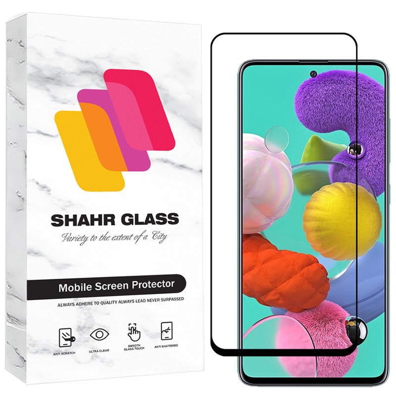 محافظ صفحه نمایش شهر گلس مدل CRCS مناسب برای گوشی موبایل سامسونگ Galaxy A52 5G / Galaxy A52s 5G / Galaxy A53 5G / Galaxy M31s