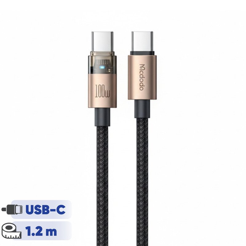کابل usb-c مک دودو مدل ca-558  100Wطول 1.2متر
