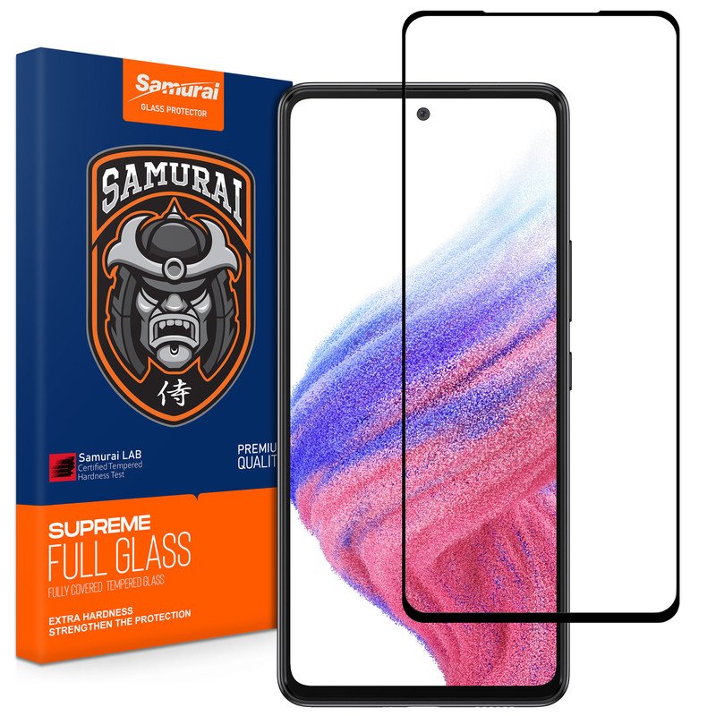 محافظ صفحه نمایش سامورایی مدل ovglass مناسب برای گوشی موبایل سامسونگ Galaxy A53 / Galaxy A52 / Galaxy A51
