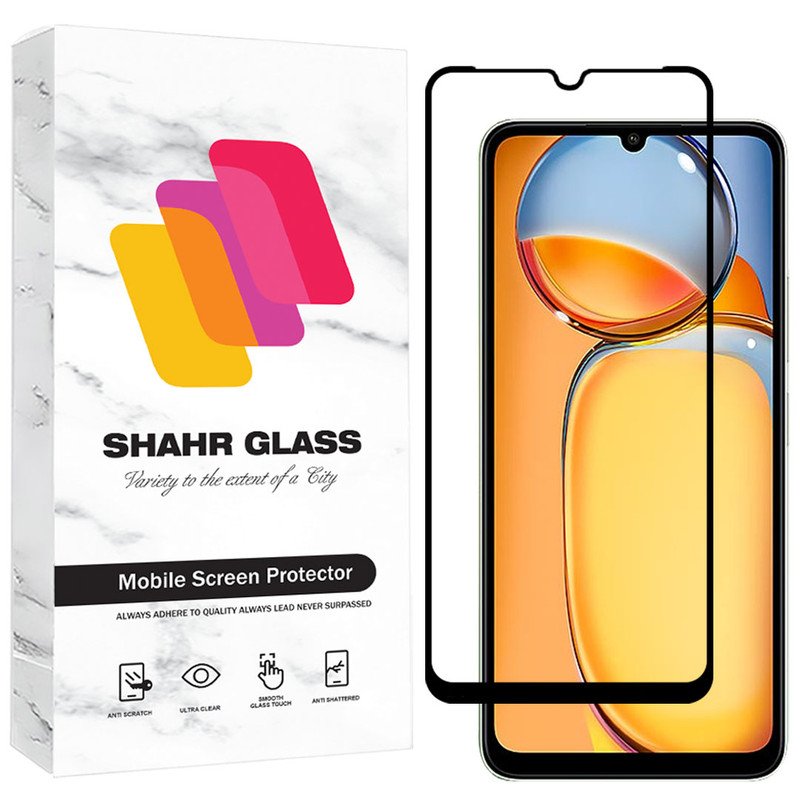 محافظ صفحه نمایش شهر گلس مدل CRS20 مناسب برای گوشی موبایل شیائومی Redmi 13C 4G / Redmi 13C 5G / Redmi 13R / Poco C65 / سامسونگ Galaxy A05 / A05s / A06 / ریلمی  Realme Note 50 / C51 / C53 / وکال Vocal V1 / رد تون Red Tone