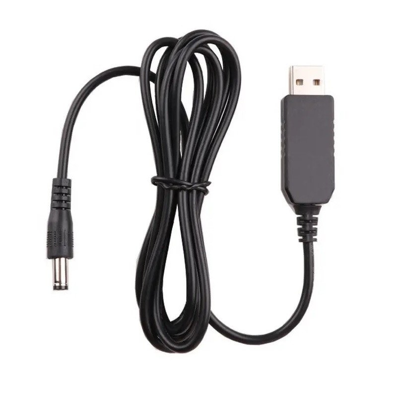 کابل تبدیل پاوربانک به مودم USB به DC مدل 12V طول 1 متر