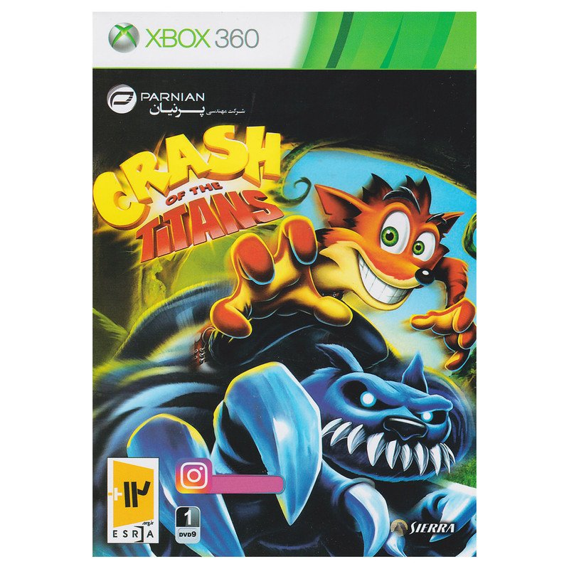 بازی Crash of The Titans مخصوص Xbox360
