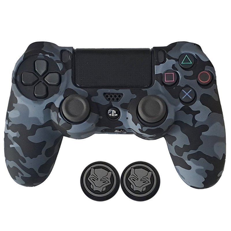 محافظ دسته پلی استیشن ۴ مدل ARMY PS4-421 به همراه روکش آنالوگ