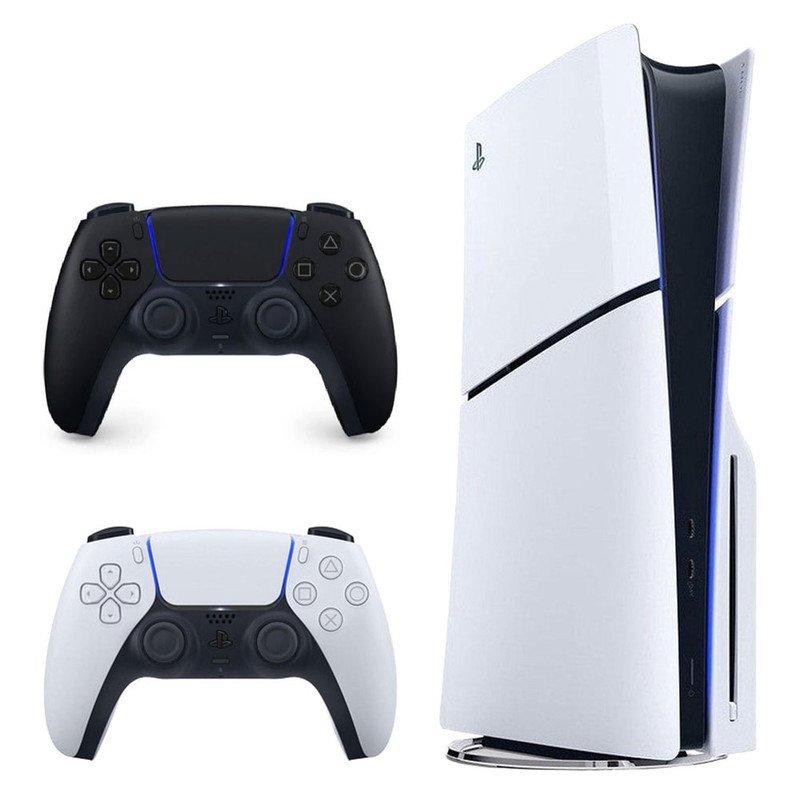 کنسول بازی سونی مدل PlayStation 5 Slim ظرفیت 1 ترابایت ریجن CFI-2116 اروپا به همراه دسته اضافی