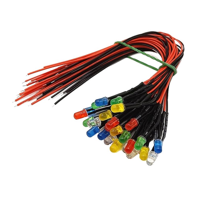 ال ای دی 12 ولت مدل HG-MIX1215 بسته 30 عددی