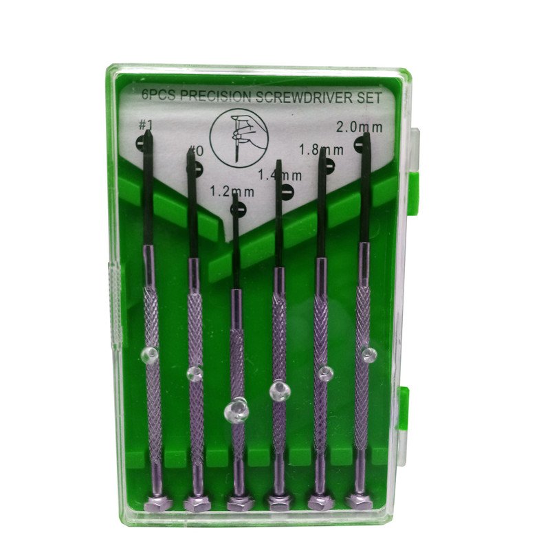 پیچ گوشتی موبایلی مدل 80 مجموعه 6 عددی 