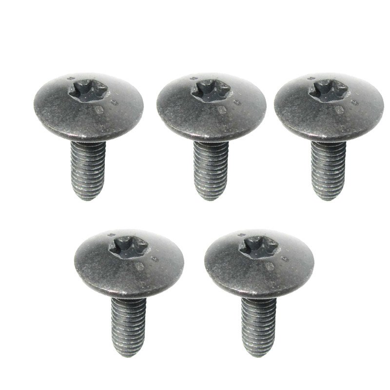 پیچ سپر جلو و جلو پنجره خودرو قطعه سازان کبیر مدل PICH-206-3010222 مناسب برای پژو 206 مجموعه 5 عددی