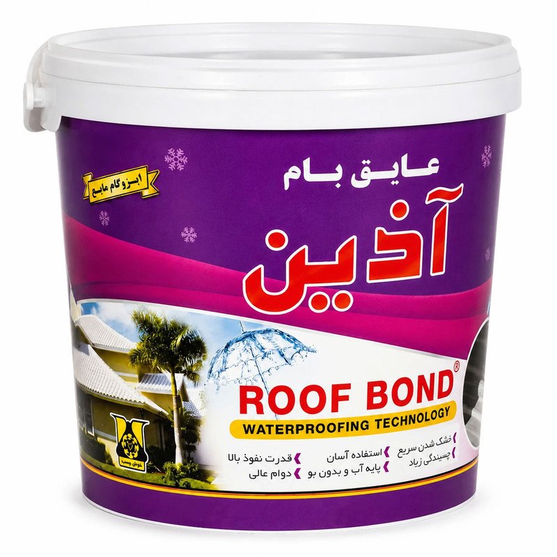 عایق بام خوش چسب مدل ROOF BOND وزن 10 کیلوگرم