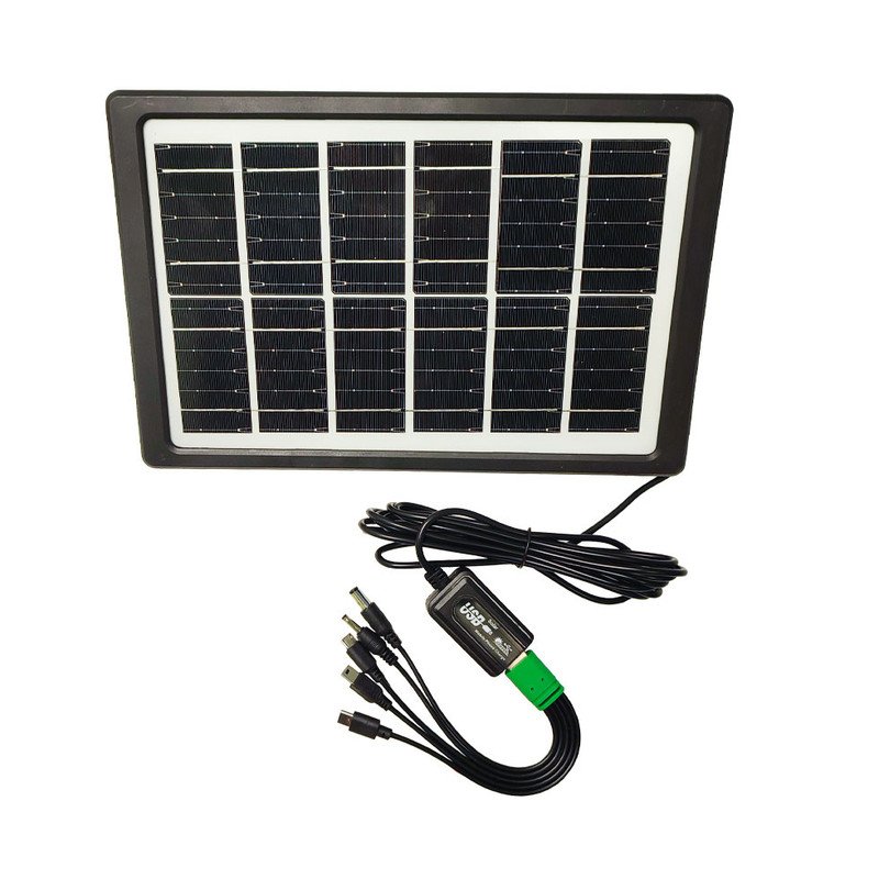شارژر خورشیدی 6 وات مدل مولتی USB-IP67