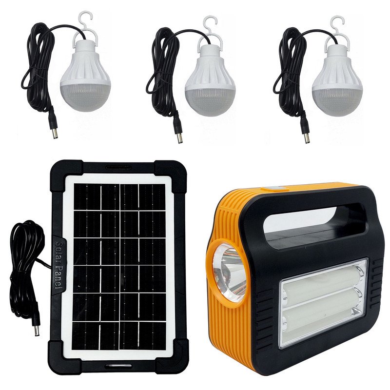 پکیج خورشیدی سی بی کی مدل BK-999A مجموعه 5 عددی 