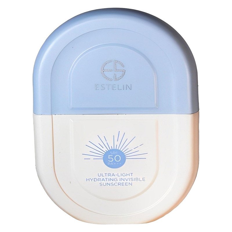 کرم ضد آفتاب بدون رنگ استلین، 50 SPF، مدل ultra light، مناسب انواع پوست و حجم 50 میلی‌لیتر، محافظت کننده در برابر اشعه UVA و UVB، بسیار سبک، +++ PA، آبرسان، ضد لک، با ماندگاری 2 ساعته
