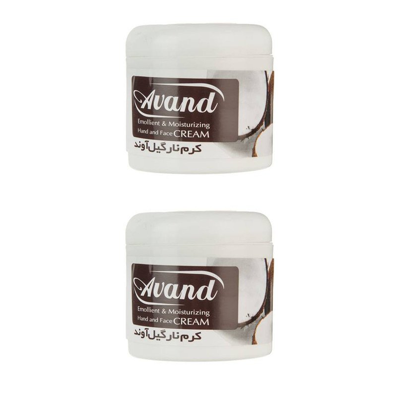 کرم مرطوب کننده آوند مدل Coconut حجم 200 میلی لیتر بسته 2 عددی